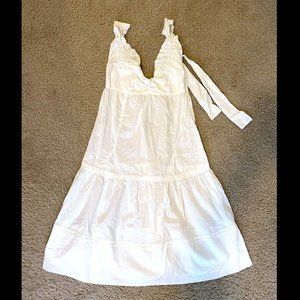 Miu Miu White Smocked Dress